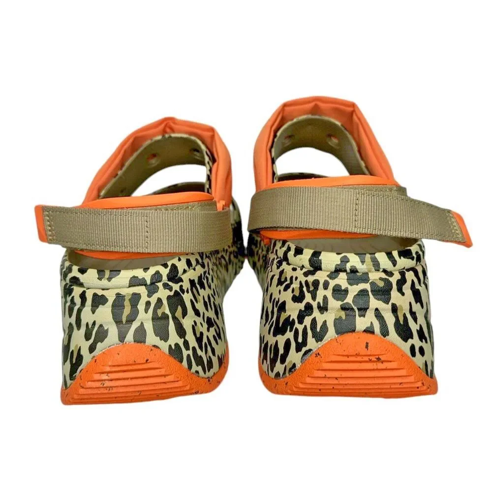 Crocs Hiker Xscape Animal Sandal Clog‎ - Khaki Leopard, Men's Size 13